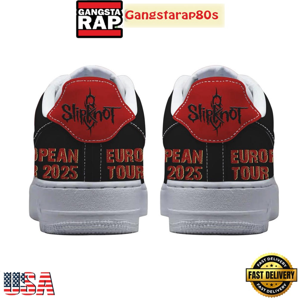 Slipknot European Tour 2025 Special Edition Air Force 1 Shoes Running Sneakers