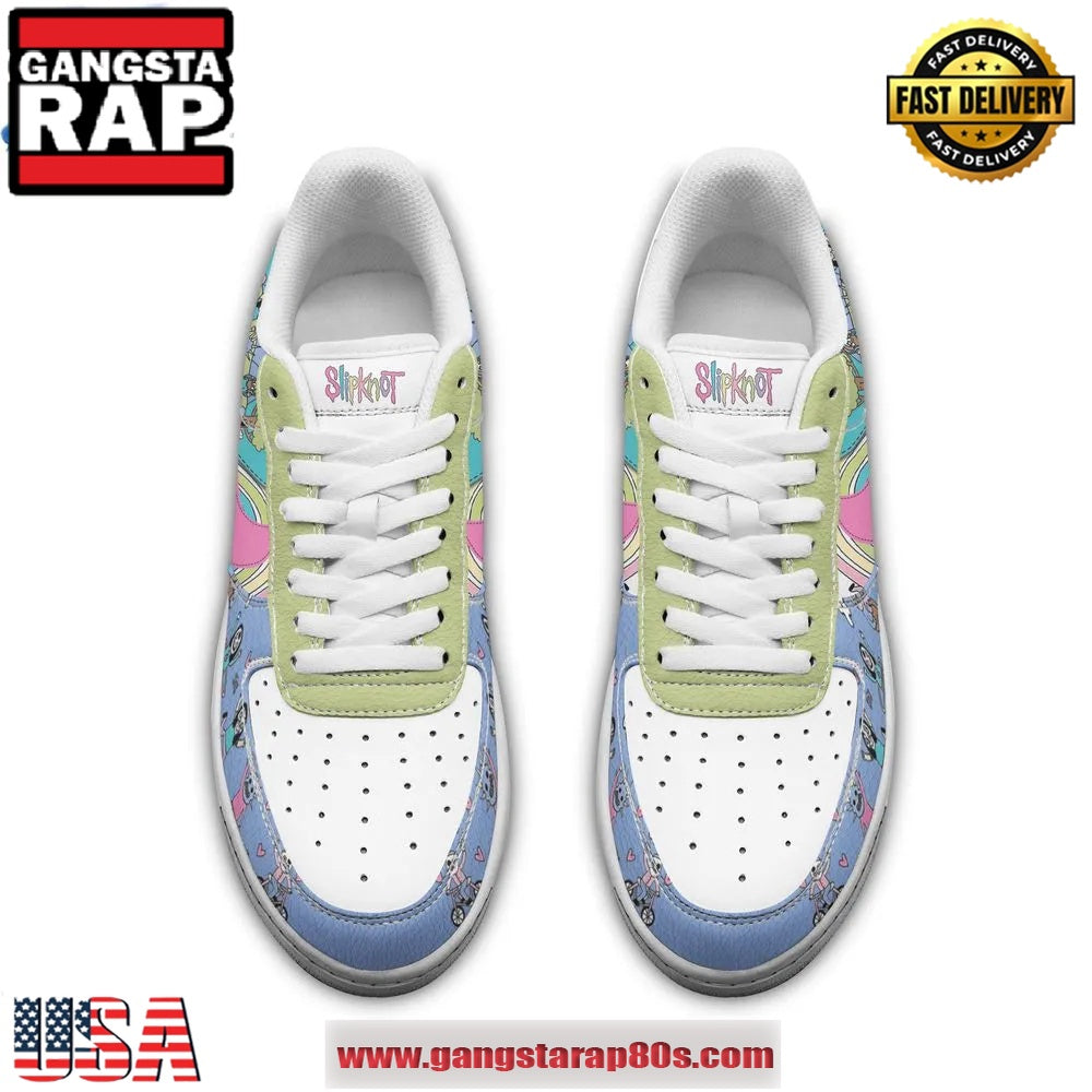Slipknot Happy Toons Limited Edition Air Force 1 Running Sneakers Shoes