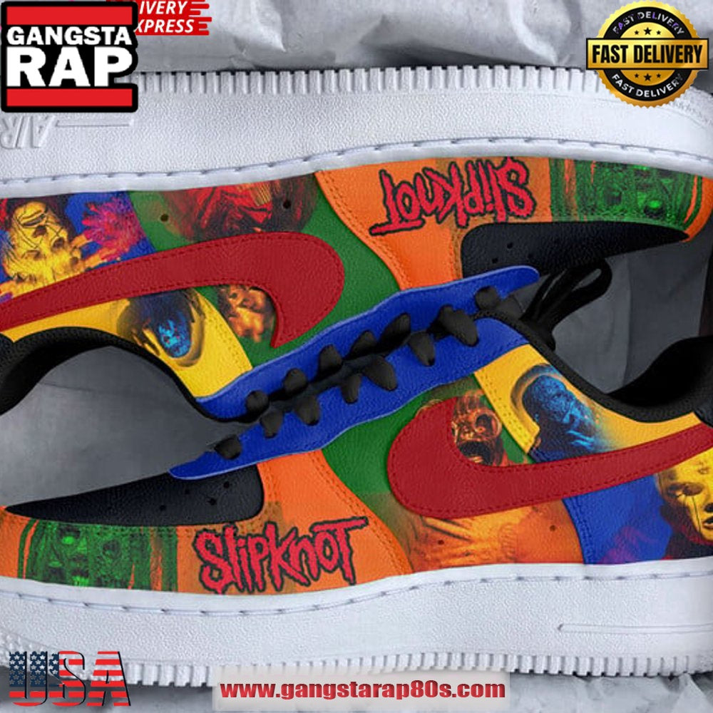 Slipknot Limited Edition Air Force 1 Sneakers Shoes