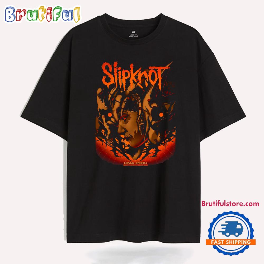 Slipknot Tour Costa 21 Lima Peru October 28 2024 T Shirt