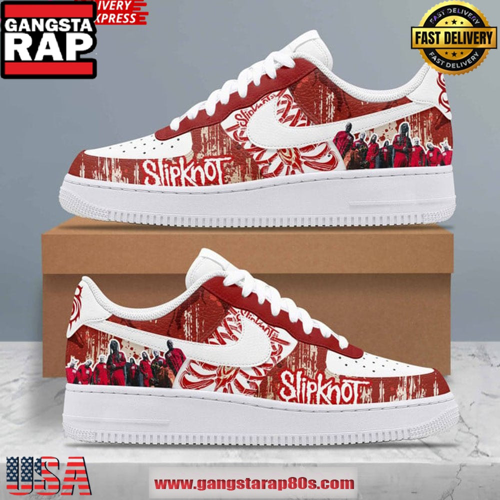 SLIPKNOT x Nike Limited Edition Air Force 1 Sneakers Shoes
