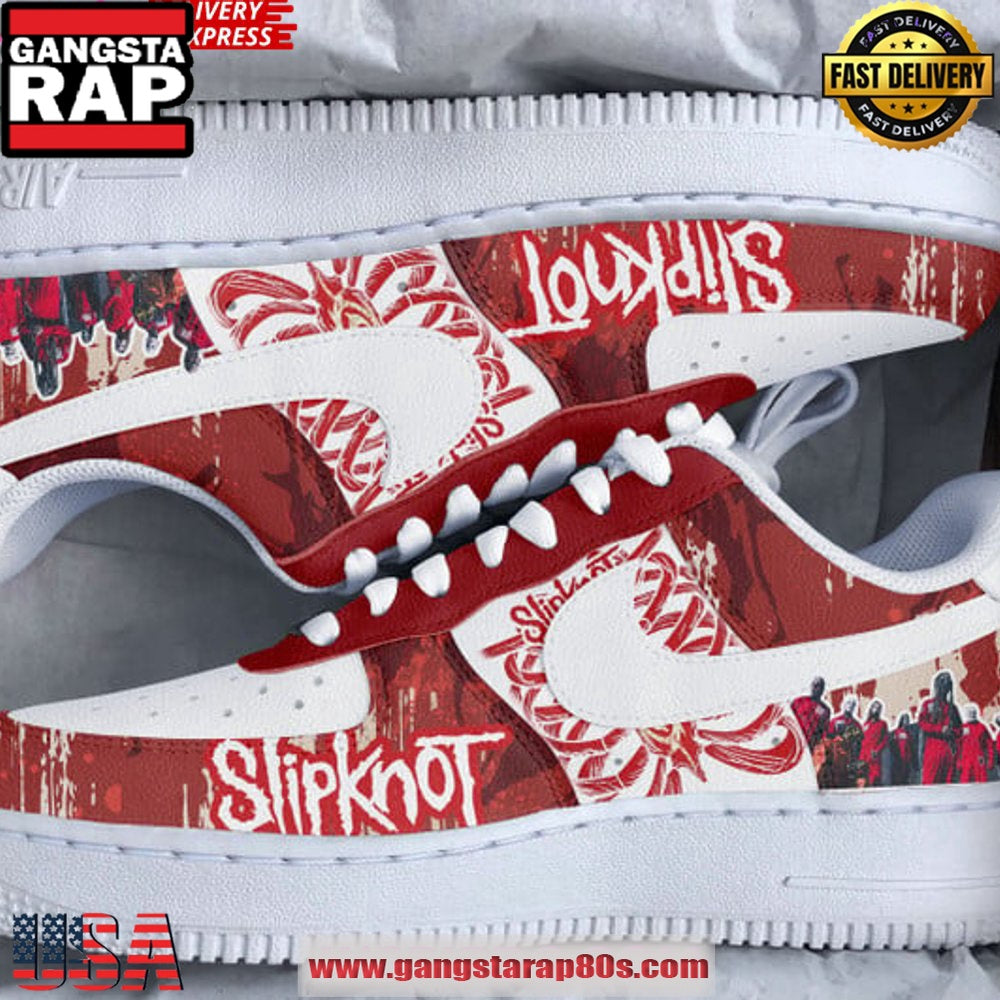 SLIPKNOT x Nike Limited Edition Air Force 1 Sneakers Shoes