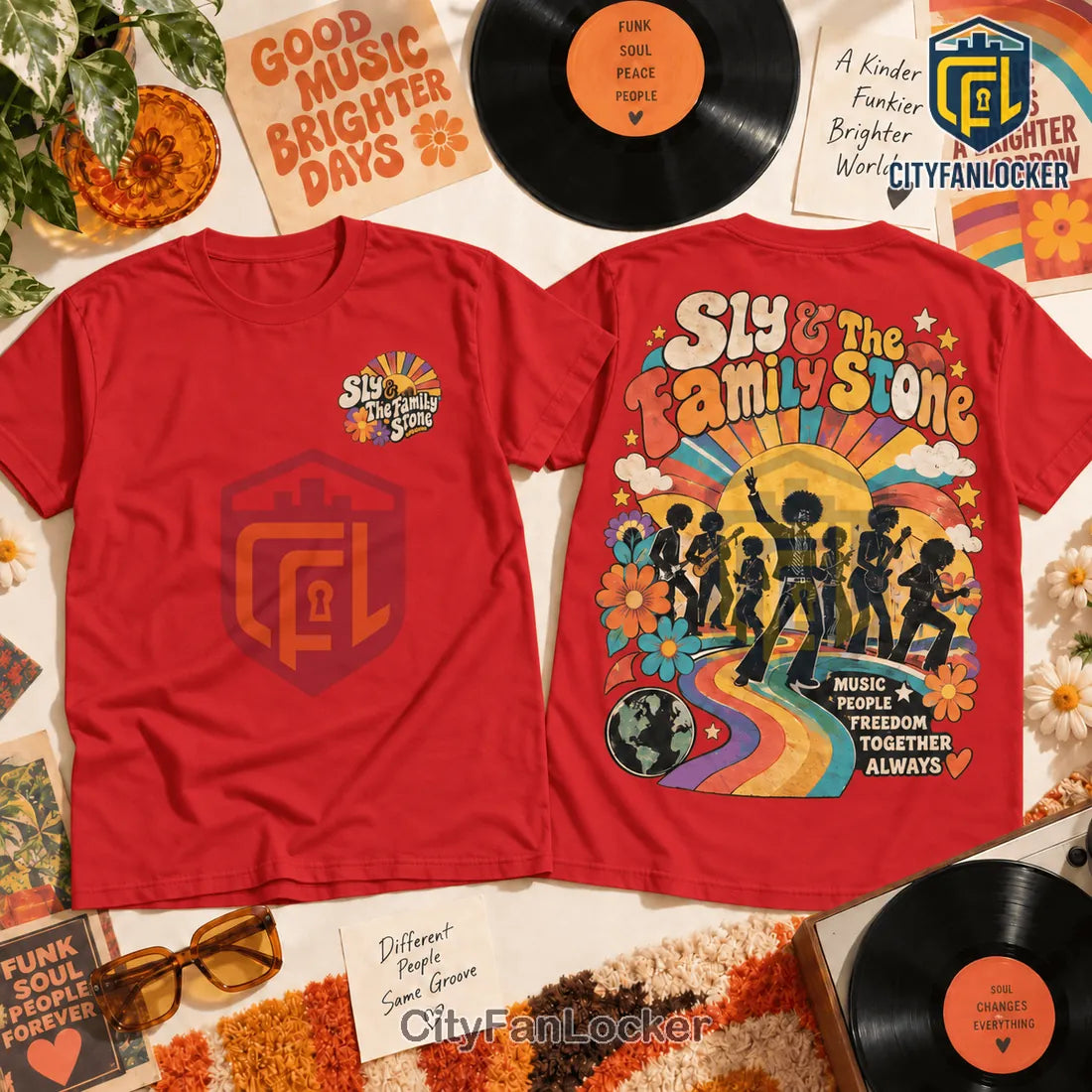 Sly and The Family Stone Retro Music Shirt