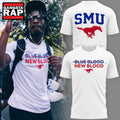 SMU football BLUE BLOOD NEW BLOOD 2026 3D Shirt
