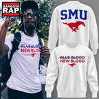SMU football BLUE BLOOD NEW BLOOD 2026 Hoodie T-Shirt