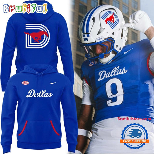 SMU Mustangs 2025 Football New Uniform Hoodie T-Shirt