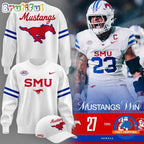SMU Mustangs Football 2026 Score Winer 27 24 Hoodie T-Shirt