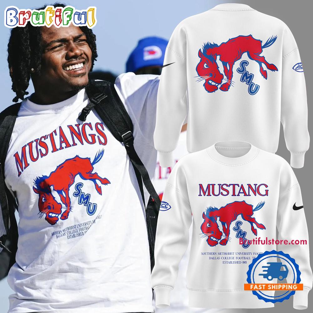 SMU Mustangs Football Limited Edition Sweatshirt