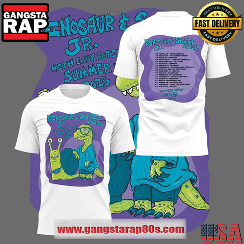 Snail Mail x Dinosaur Jr Tour 2025 Special T Shirt