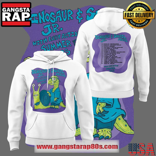 Snail Mail x Dinosaur Jr Tour 2025 Special Unisex Hoodie