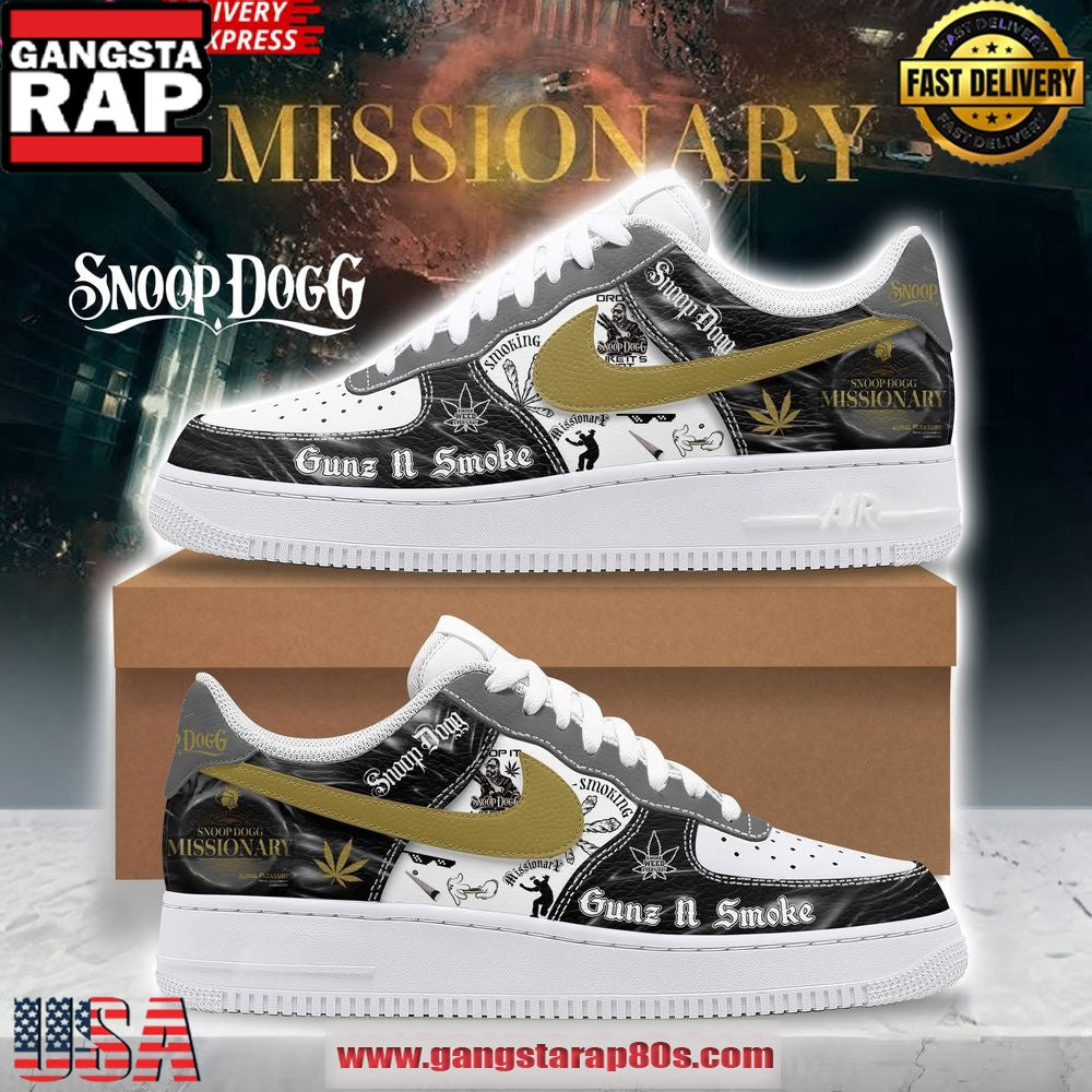 Snoop Dogg Missionary Limited Edition Air Force 1 Shoes Running Sneakers