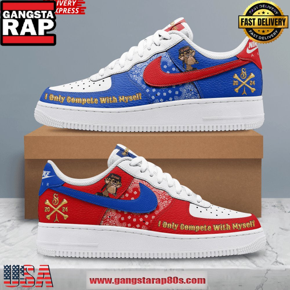 Snoop Dogg Olympic Limited Edition Air Force 1 Running Sneakers Shoes