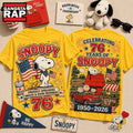 Snoopy 76th Anniversary Patriotic Memories Graphic Shirt