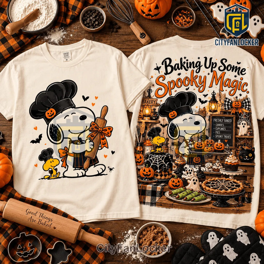 Snoopy Baking Halloween 2026 Shirt