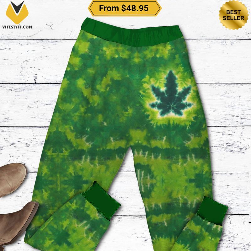 Snoopy Cannabis Let That Shit Go Pajamas Set