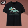 Snoopy Driving Car New York Liberty WNBA Basketball T Shirt , Music 2D Shirt