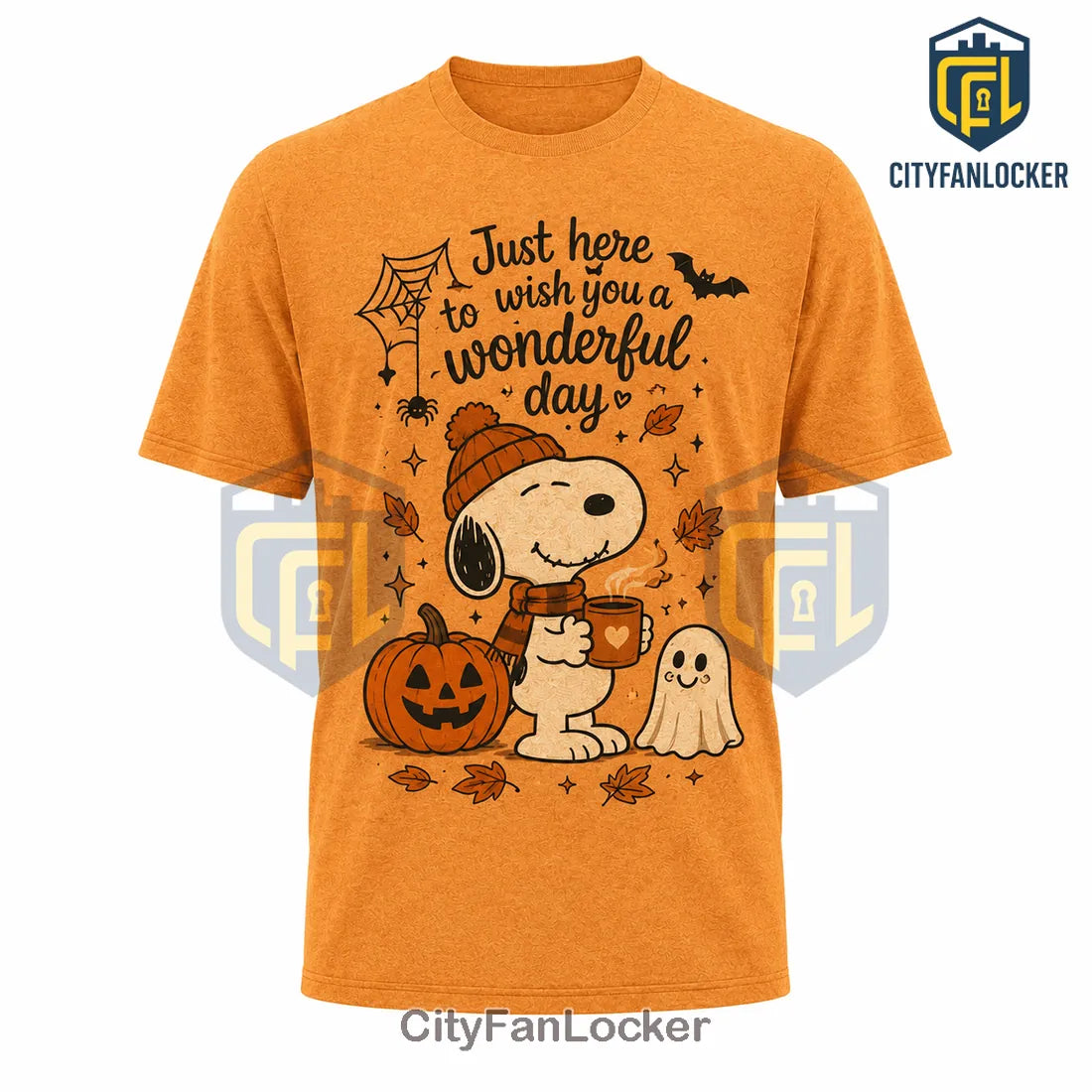 Snoopy Fall Cozy 2026 Halloween Pumpkin T-Shirt