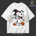 Snoopy Halloween Witch Hat Pumpkin T-Shirt