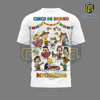 Snoopy Peanuts Gang Cinco de Mayo Fiesta T-Shirt