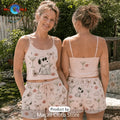 Snoopy Pink Martini Aesthetic Loungewear Set