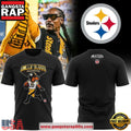 Snoopy Pittsburgh Steelers NFL 2025 Black Football Unisex T Shirt