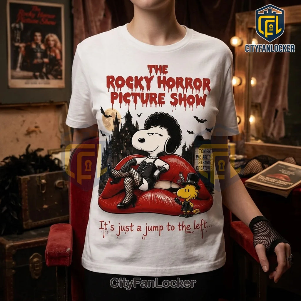 Snoopy Rocky Horror Picture Show Halloween T-Shirt
