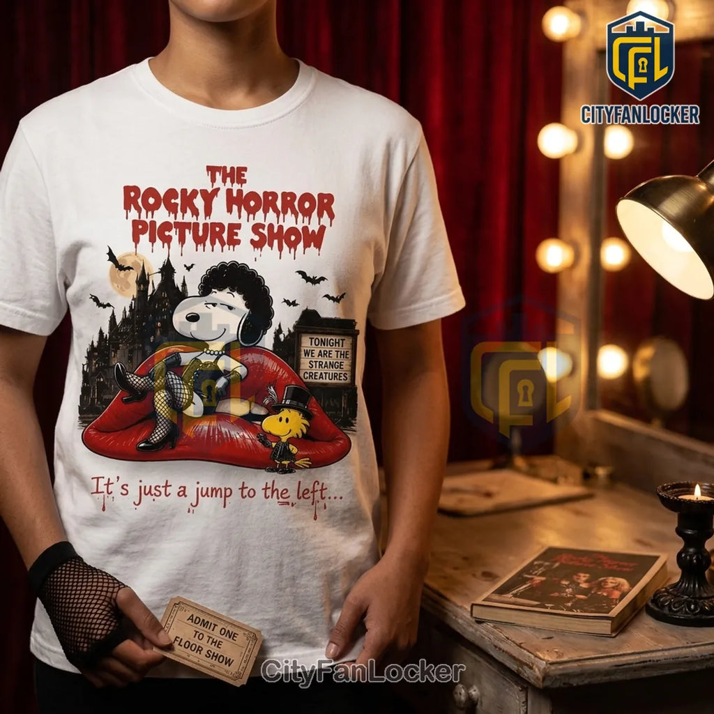Snoopy Rocky Horror Picture Show Halloween T-Shirt