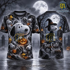 Snoopy Too Cute To Spook Halloween Shirt