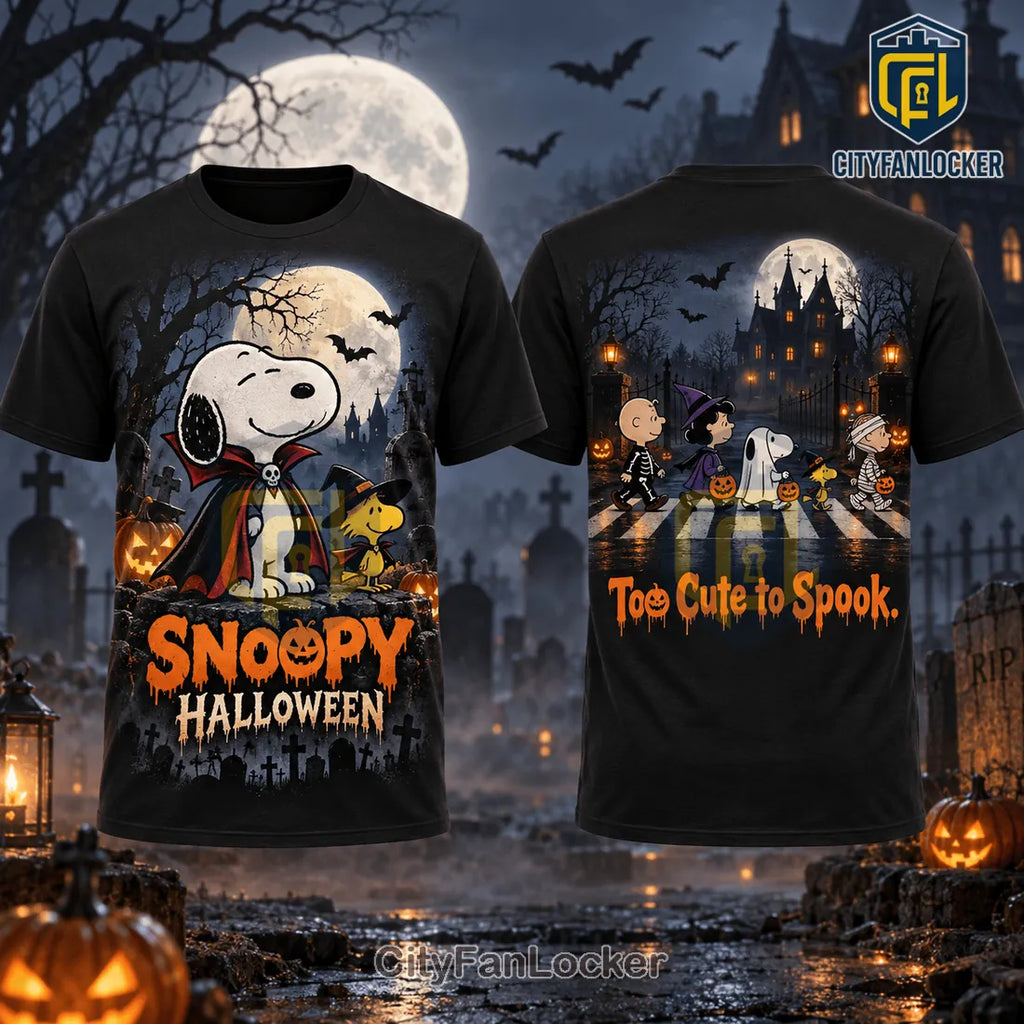 Snoopy Vampire and Friends Halloween Shirt