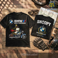 Snoopy x BMW Motorrad Motorcycle T-Shirt