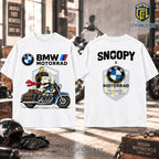 Snoopy x BMW Motorrad Motorcycle T-Shirt