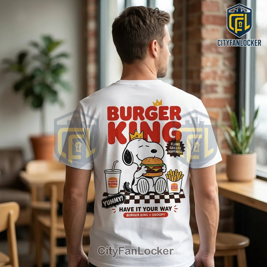 Snoopy x Burger King Flame Grilled Happiness T-Shirt