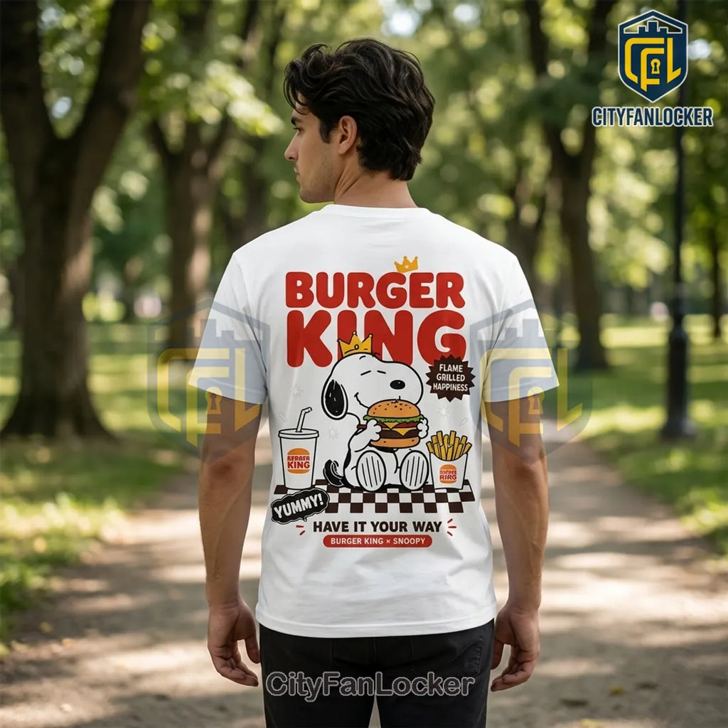 Snoopy x Burger King Flame Grilled Happiness T-Shirt