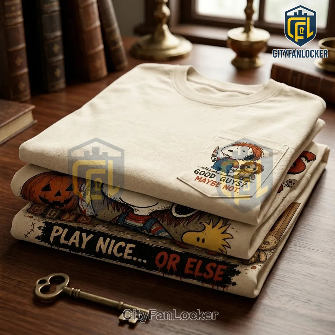 Snoopy x Chucky Horror Movie T-Shirt 2026