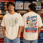 Snoopy x Domino’s Pizza Vintage Off-White T-Shirt