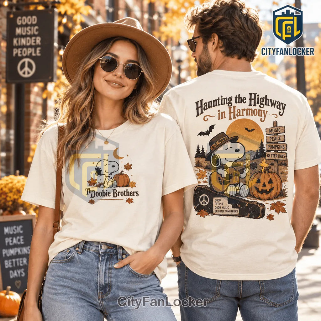 Snoopy x Doobie Brothers 2026 Halloween T-Shirt