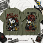 Snoopy x Foo Fighters Rock Band 2026 T-Shirt