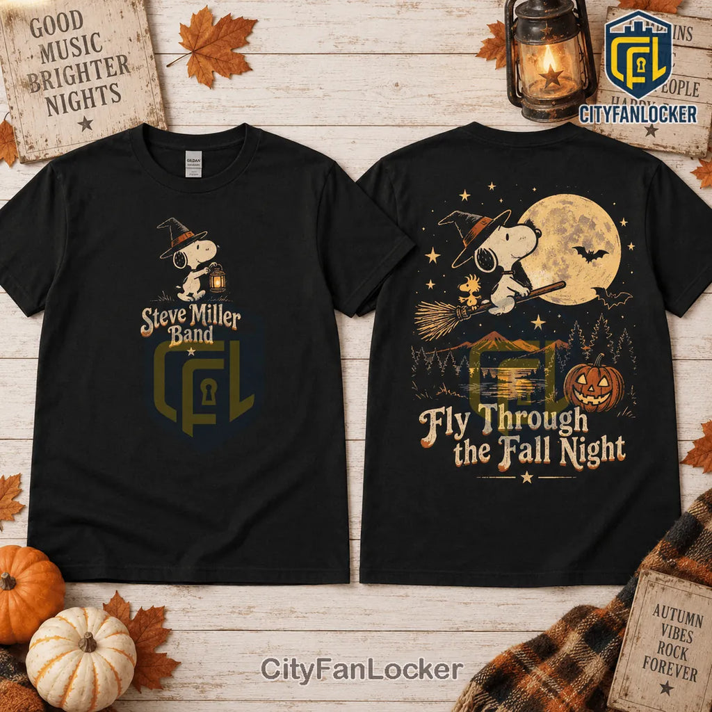 Snoopy x Steve Miller Band Halloween 2026 T-Shirt