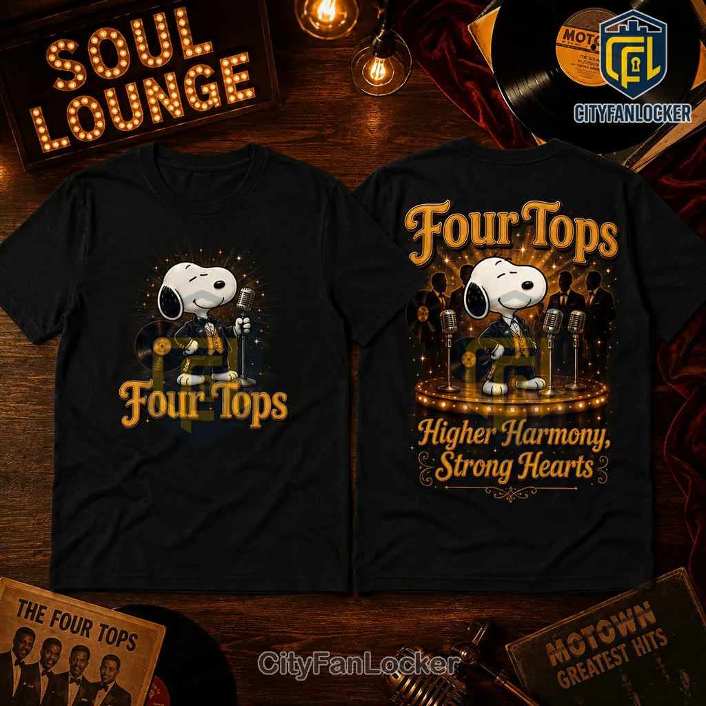 Snoopy x The Four Tops Higher Harmony T-Shirt