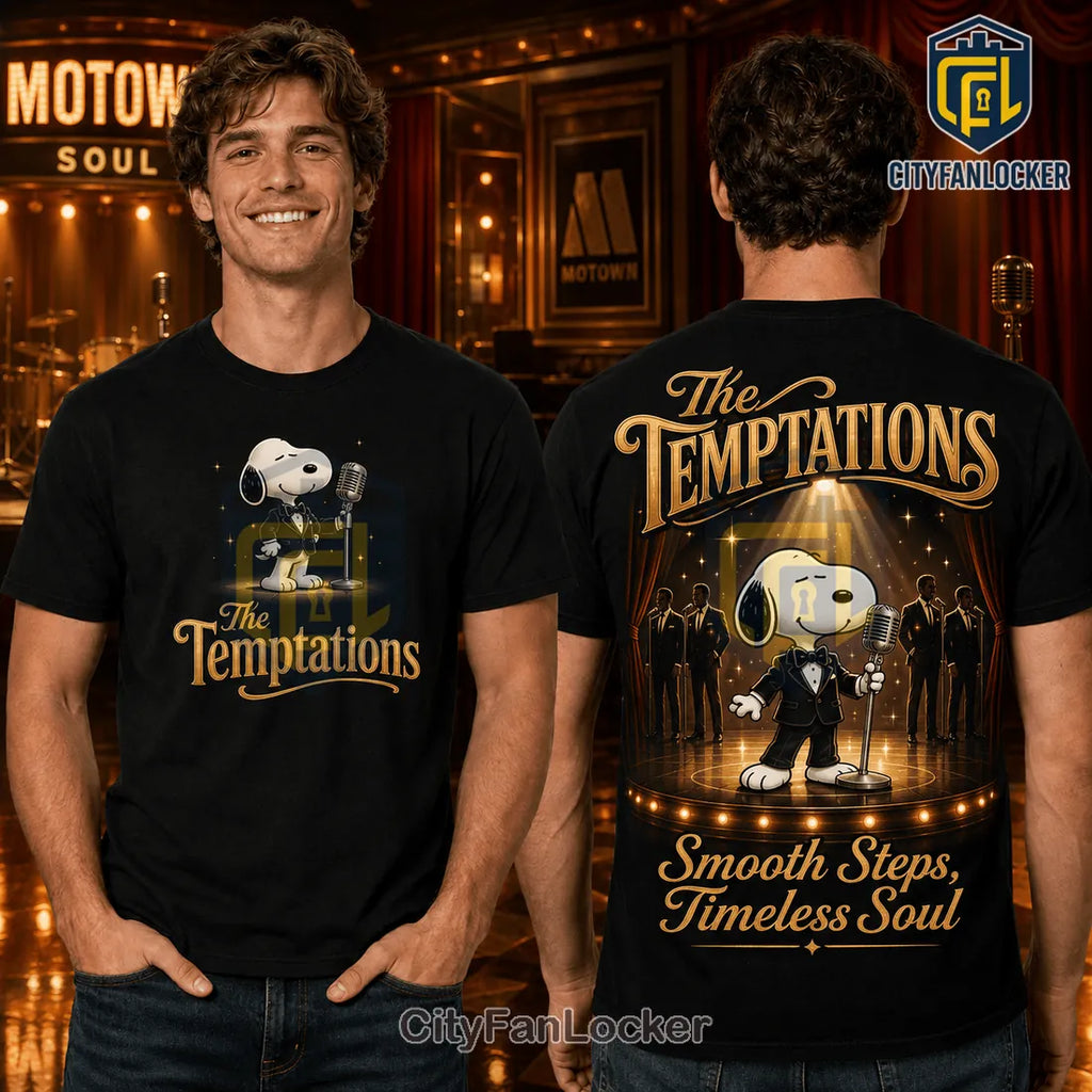 Snoopy x The Temptations Soul Music T-Shirt