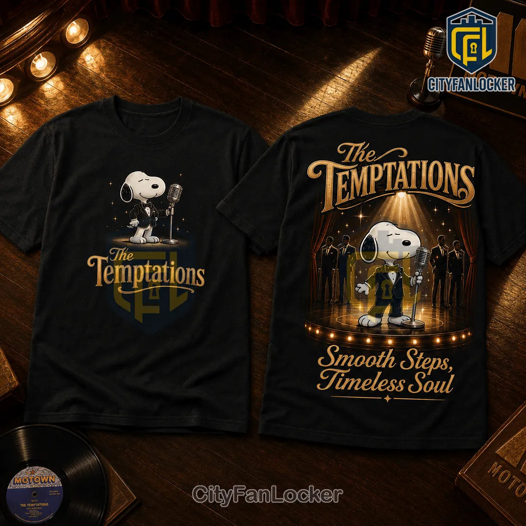 Snoopy x The Temptations Soul Music T-Shirt