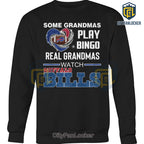 Some Grandmas Play Bingo Real Grandmas Watch Bufalo Bills Shirt