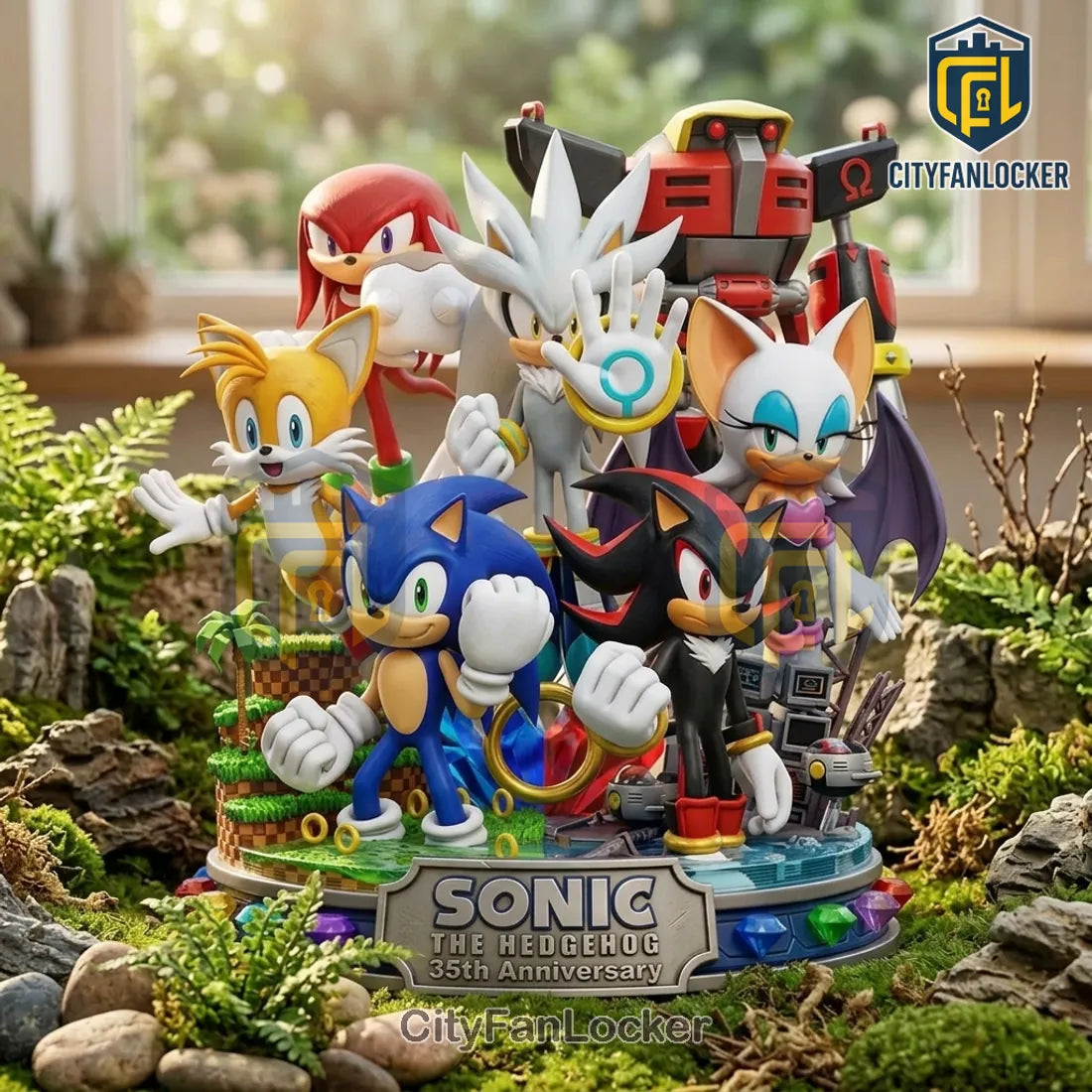 Sonic the Hedgehog 35th Anniversary Resin Collectible Statue