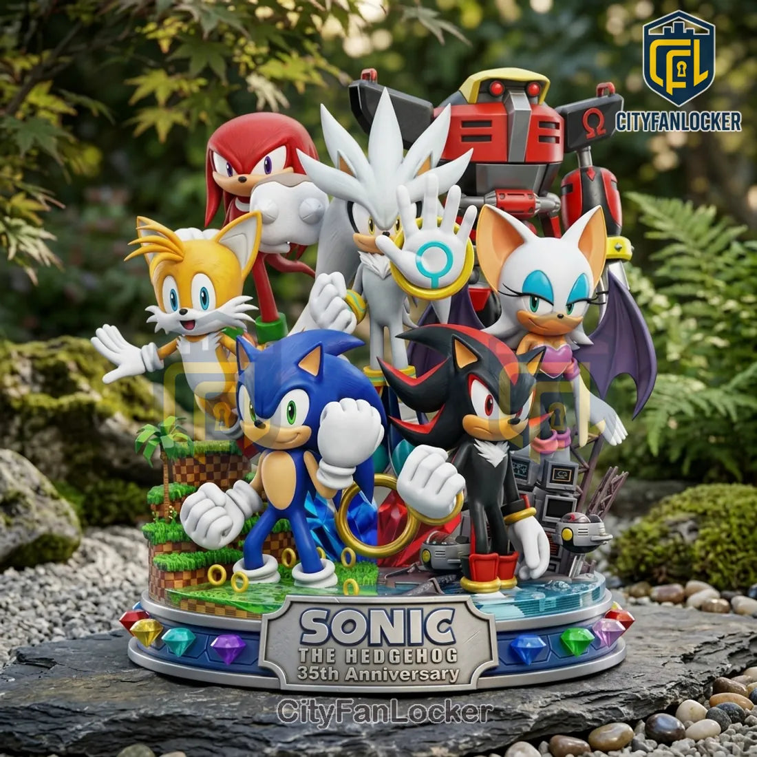 Sonic the Hedgehog 35th Anniversary Resin Collectible Statue