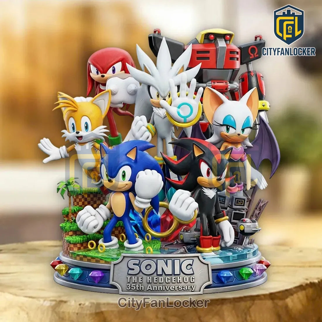 Sonic the Hedgehog 35th Anniversary Resin Collectible Statue
