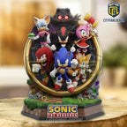 Sonic the Hedgehog 35th Anniversary Sculpted Diorama Statue