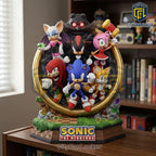 Sonic the Hedgehog 35th Anniversary Sculpted Diorama Statue