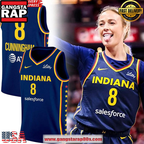Sophie Cunningham Indiana Fever 2025 Basketball Jersey