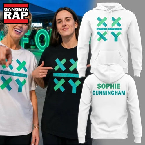 Sophie Cunningham Indiana Fever Thank You Sophie For Speaking Up For Girls White Hoodie T-Shirt
