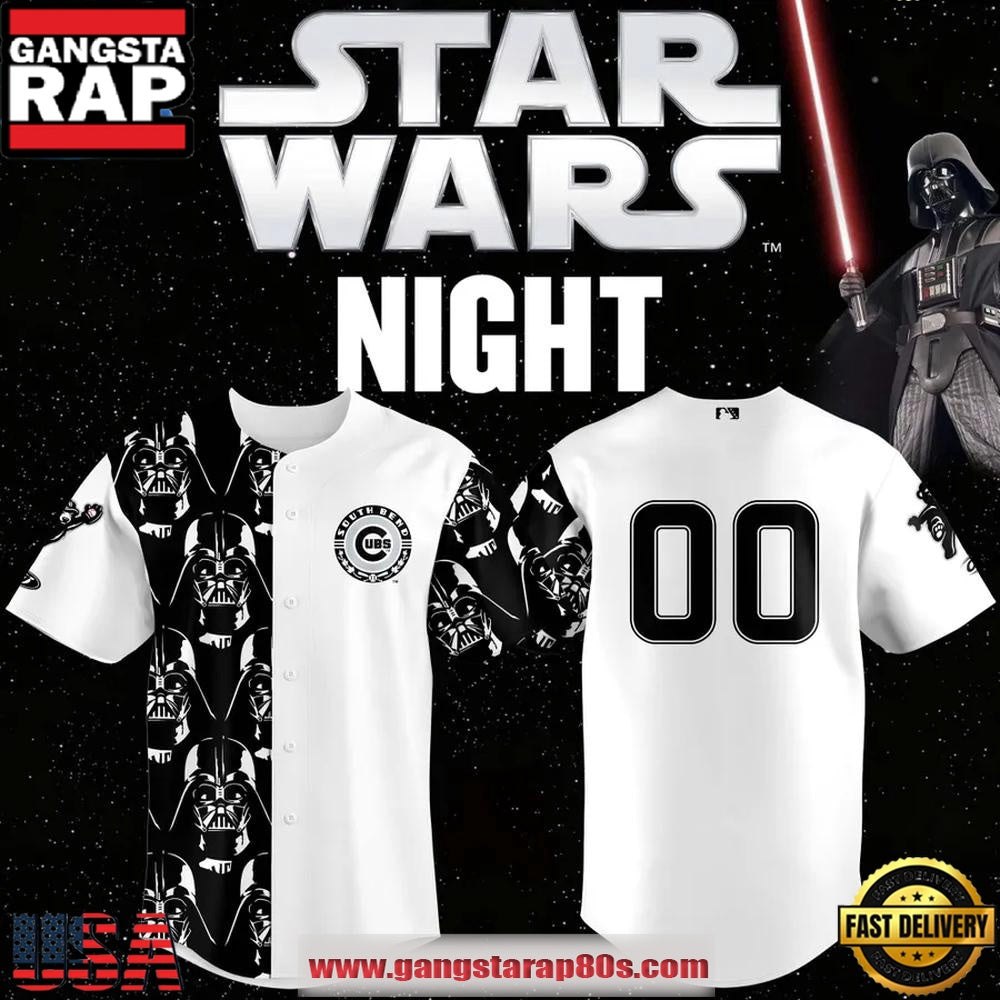 South Bend Cubs 2025 Star Wars Night Limited Edition Custom Baseball Jersey Shirt